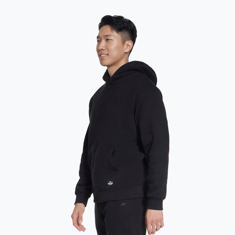 Pánská mikina SKECHERS Max Soft Hoodie black 3