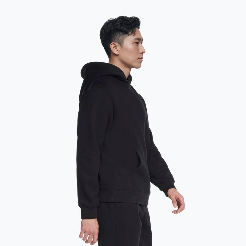 Pánská mikina SKECHERS Max Soft Hoodie black 4