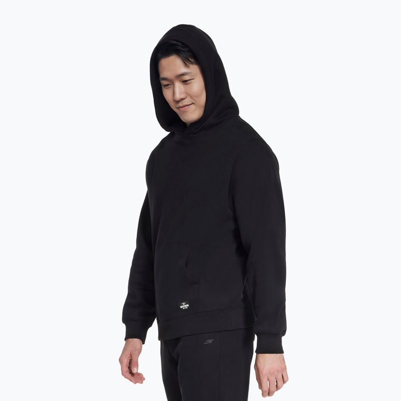 Pánská mikina SKECHERS Max Soft Hoodie black 6