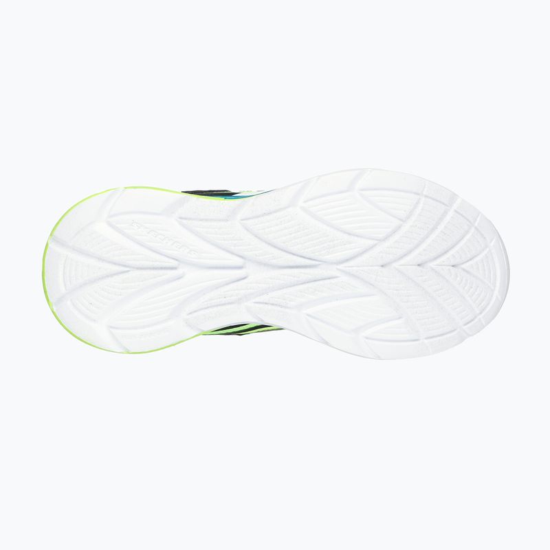 Dětské boty SKECHERS Flex-Glow Ultra black/blue/lime 12