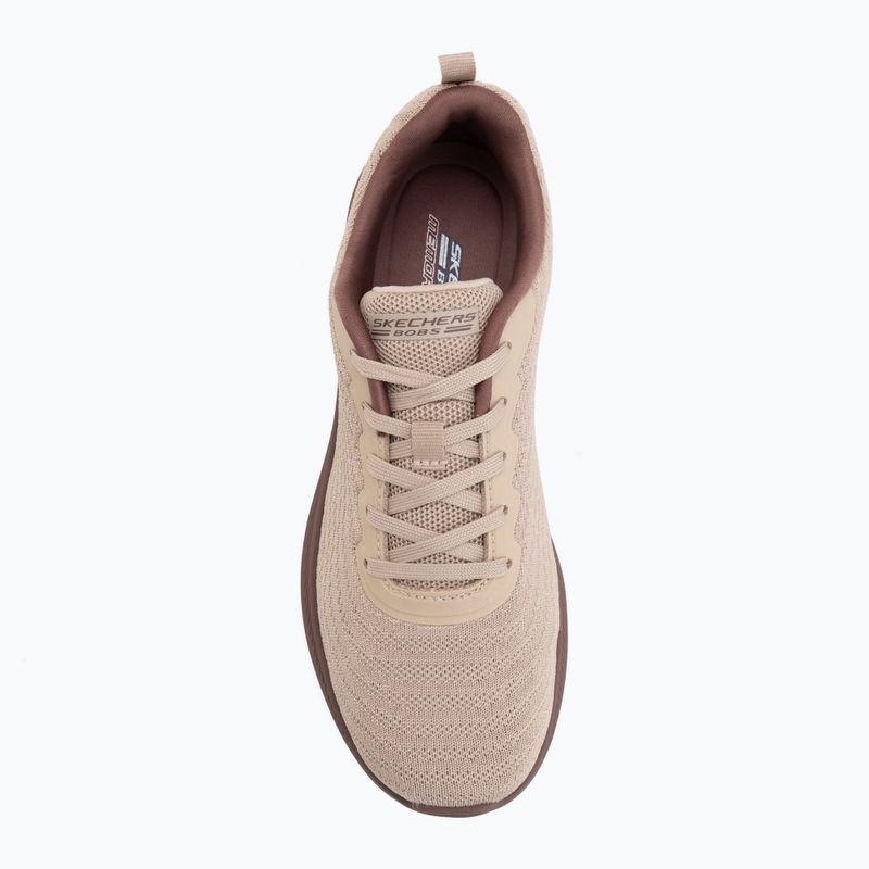 Dámské boty SKECHERS Bobs Moda Flex Mellow Dawn beige 5