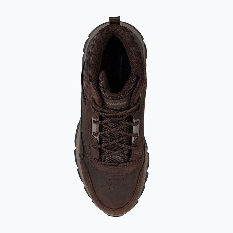 Pánské boty SKECHERS Santoro Hopkins cocoa 5
