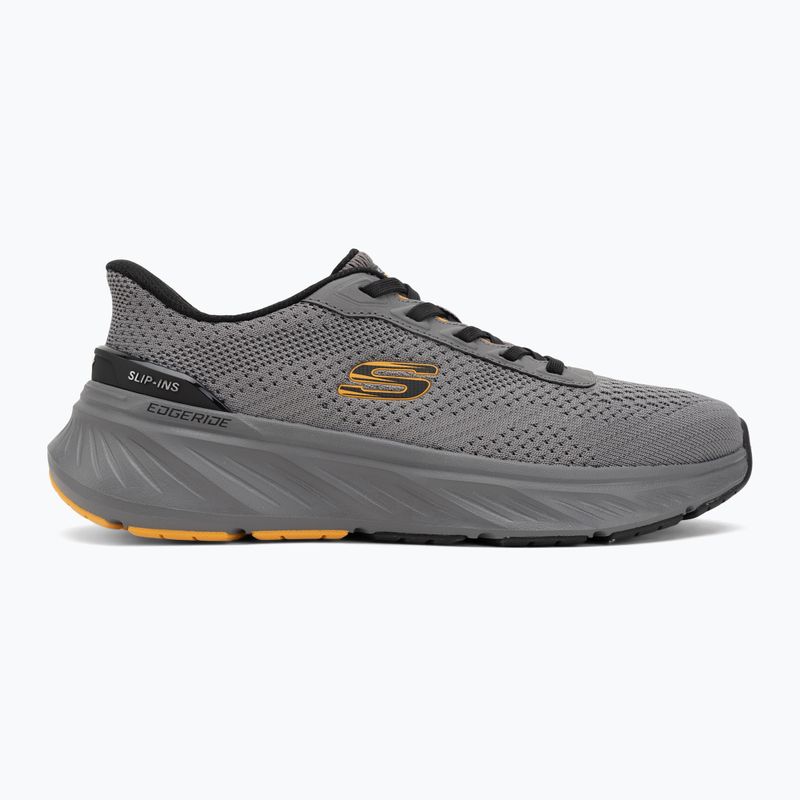 Pánské boty Skechers Edgeride Erlson charcoal/yellow 2