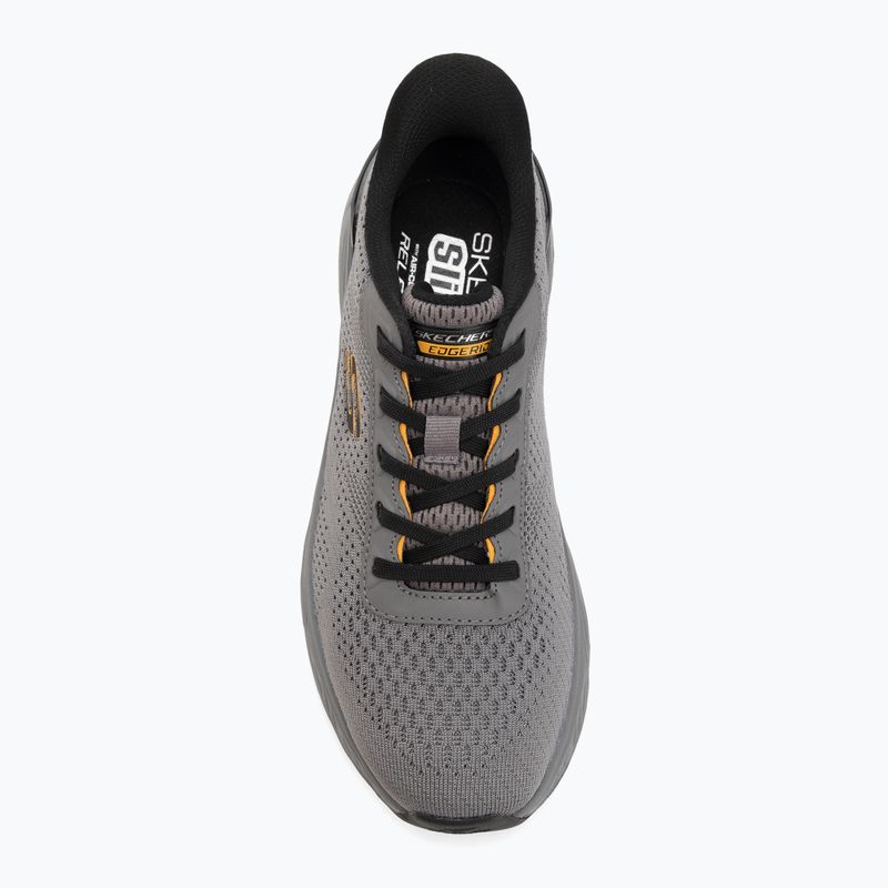Pánské boty Skechers Edgeride Erlson charcoal/yellow 5