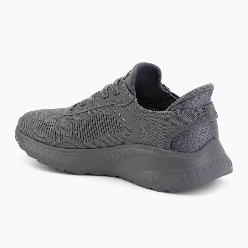 Pánské boty SKECHERS Bobs Squad Chaos Solid Step gray 3
