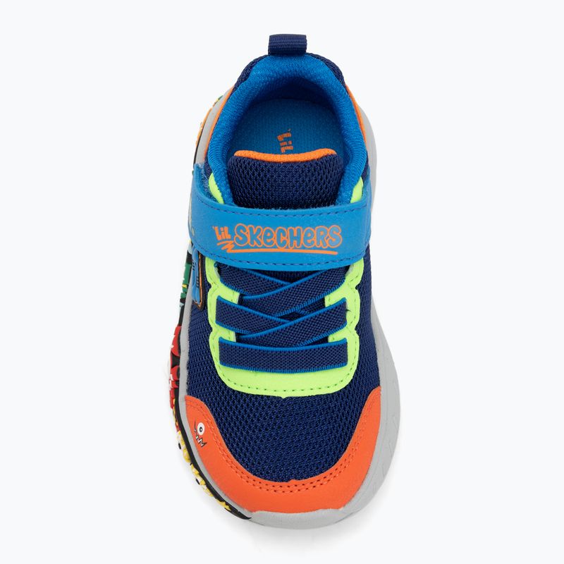 Dětské boty SKECHERS Play Scene navy/multi 5