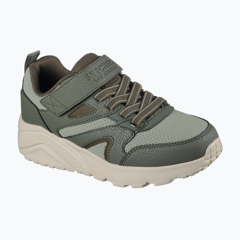 Dětské boty SKECHERS Uno Lite Echo Surge olive 8