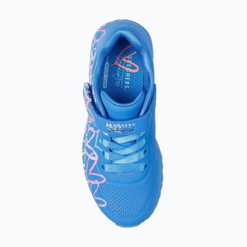 Dětské boty SKECHERS Uno Lite Love Levitate blue/multi 12