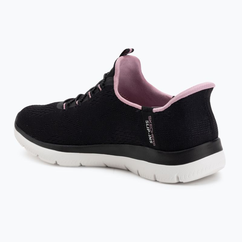 Dámské boty SKECHERS Summits Dream Chaser black/pink 3