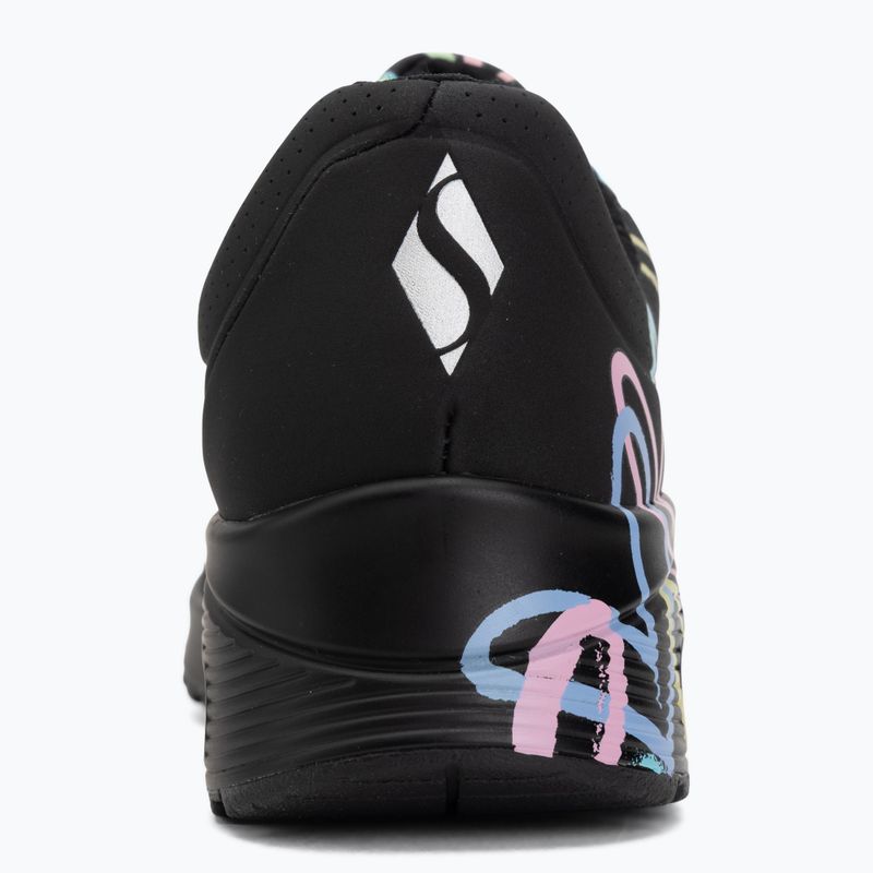 Dámské boty SKECHERS JGoldcrown Uno Spread The Love black 6