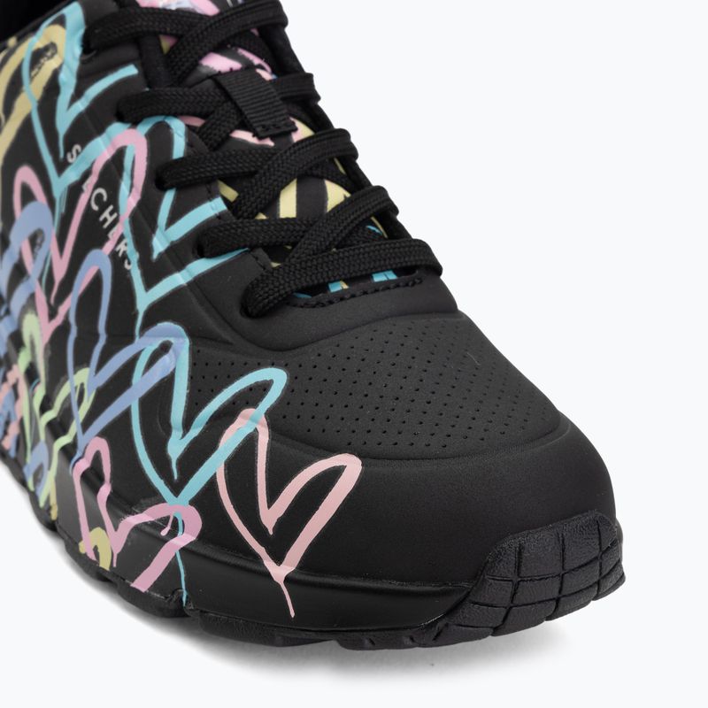 Dámské boty SKECHERS JGoldcrown Uno Spread The Love black 7