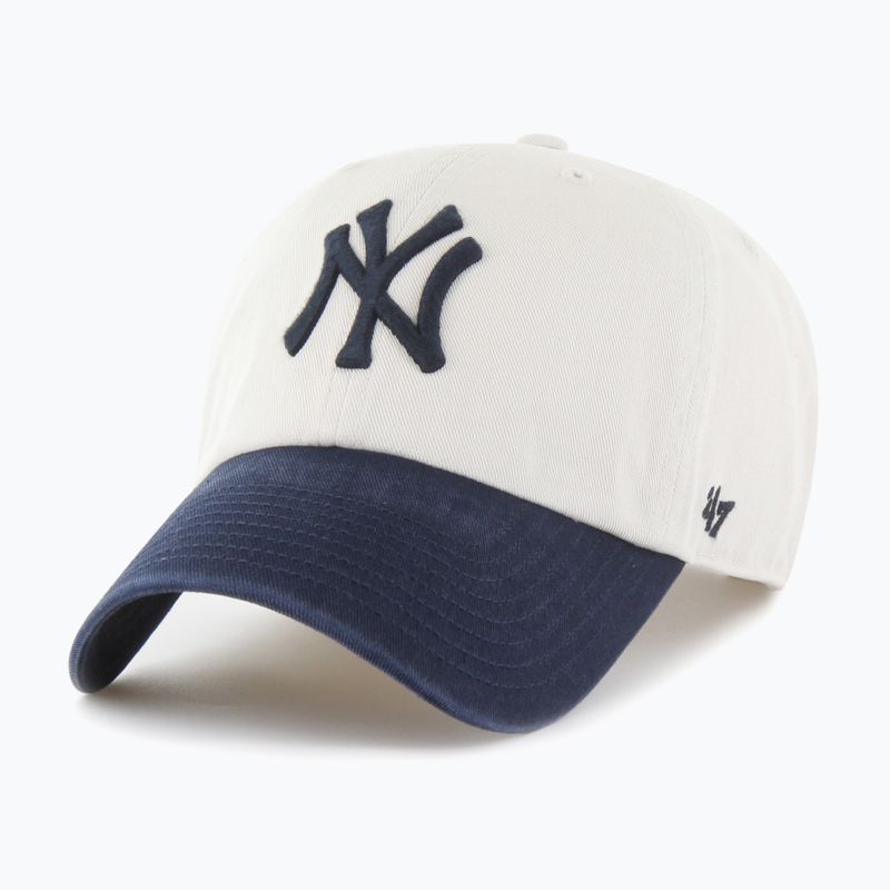 Kšiltovka 47 Brand MLB New York Yankees Grand Stand CLEAN UP bone 3
