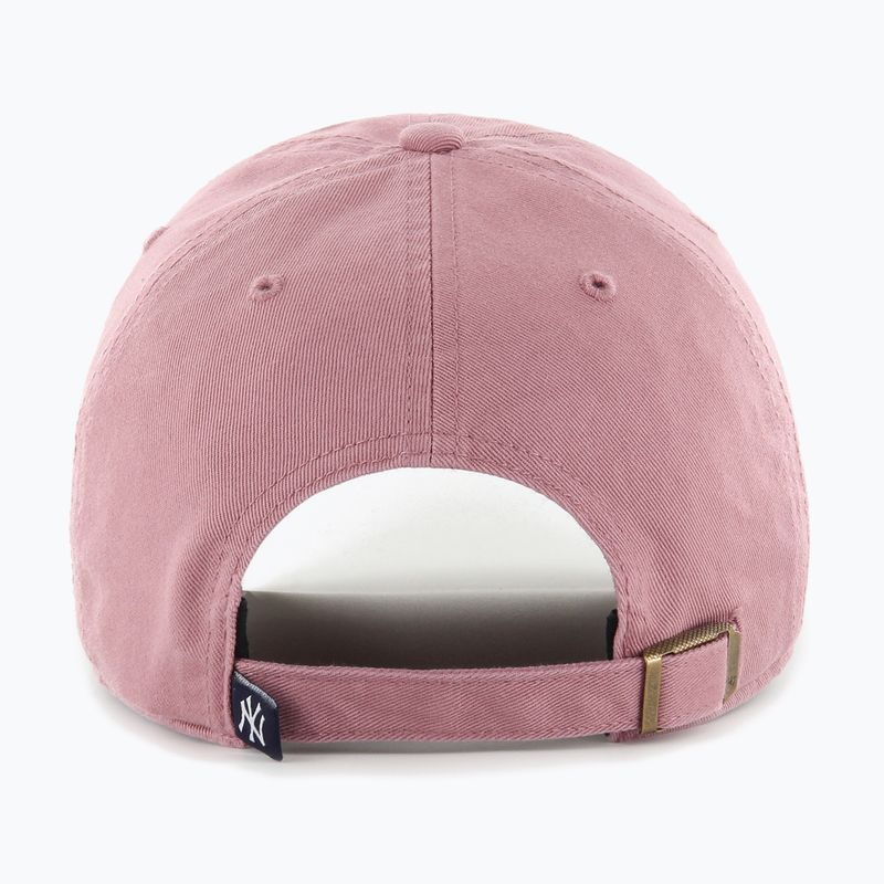 Kšiltovka 47 Brand MLB New York Yankees Icon Alt cap CLEAN UP mauve 2