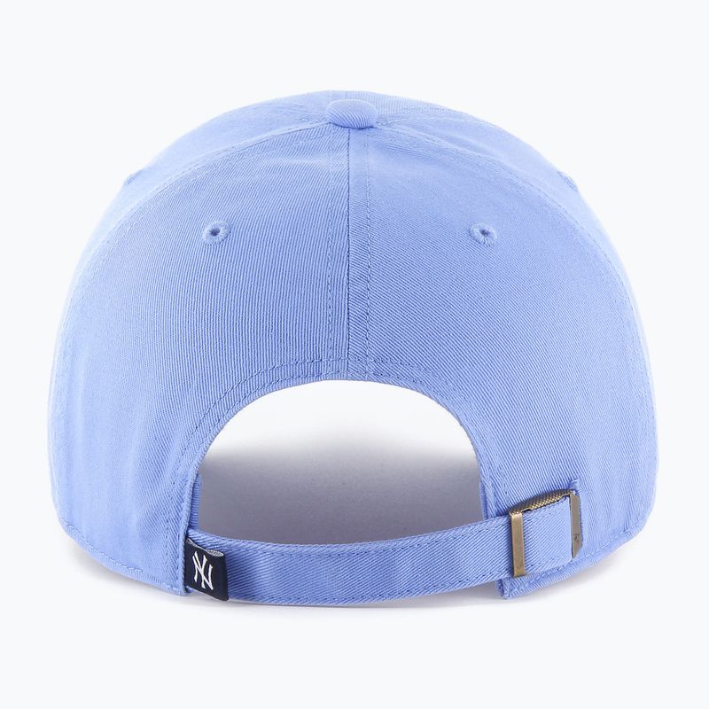 Kšiltovka 47 Brand MLB New York Yankees CLEAN UP flax blue 2
