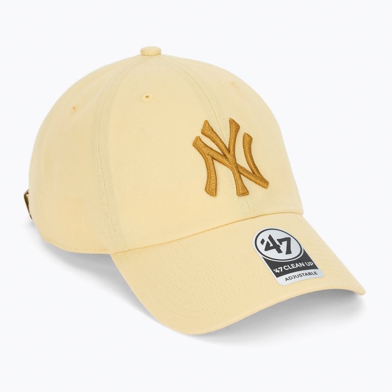 Kšiltovka 47 Brand MLB New York Yankees CLEAN UP butter