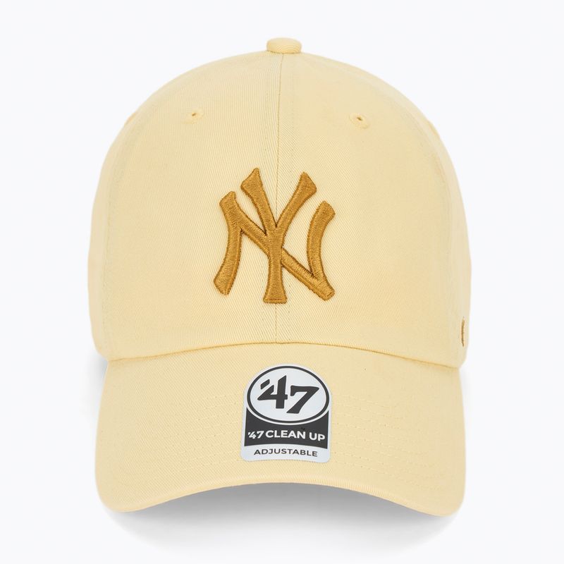 Kšiltovka 47 Brand MLB New York Yankees CLEAN UP butter 2