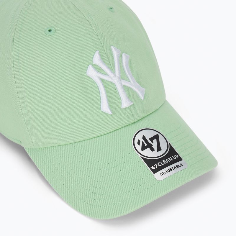 Kšiltovka 47 Brand MLB New York Yankees CLEAN UP aloe  3