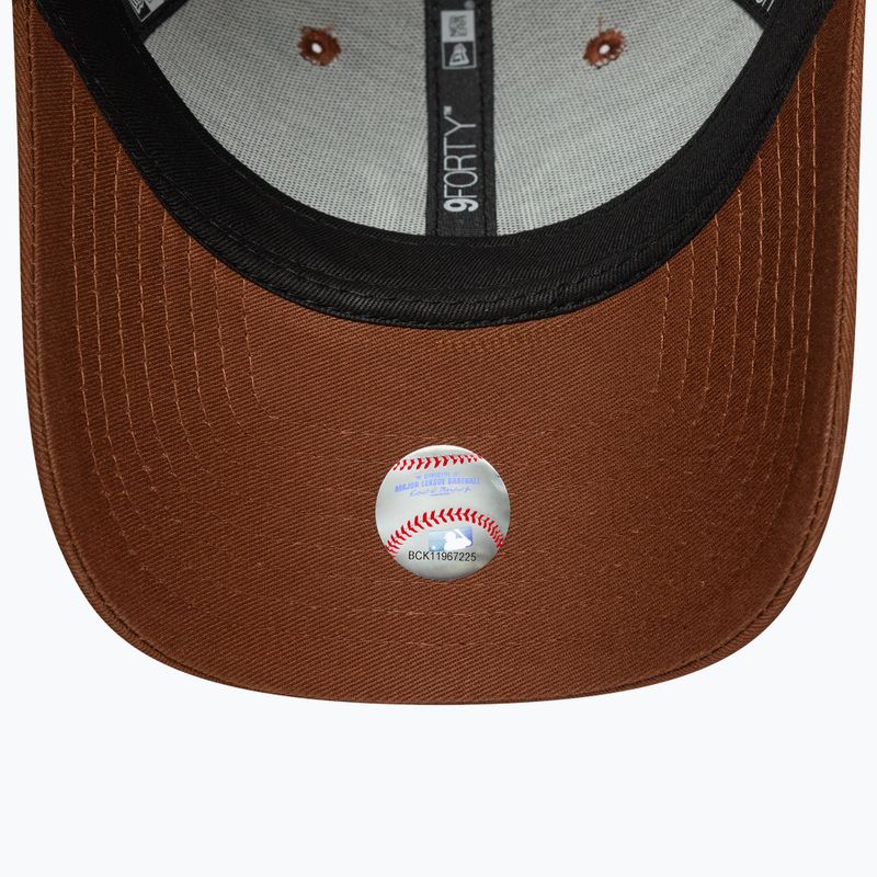 Zimní čepice New Era League Essential 9Forty New York Yankees dark auburn 5