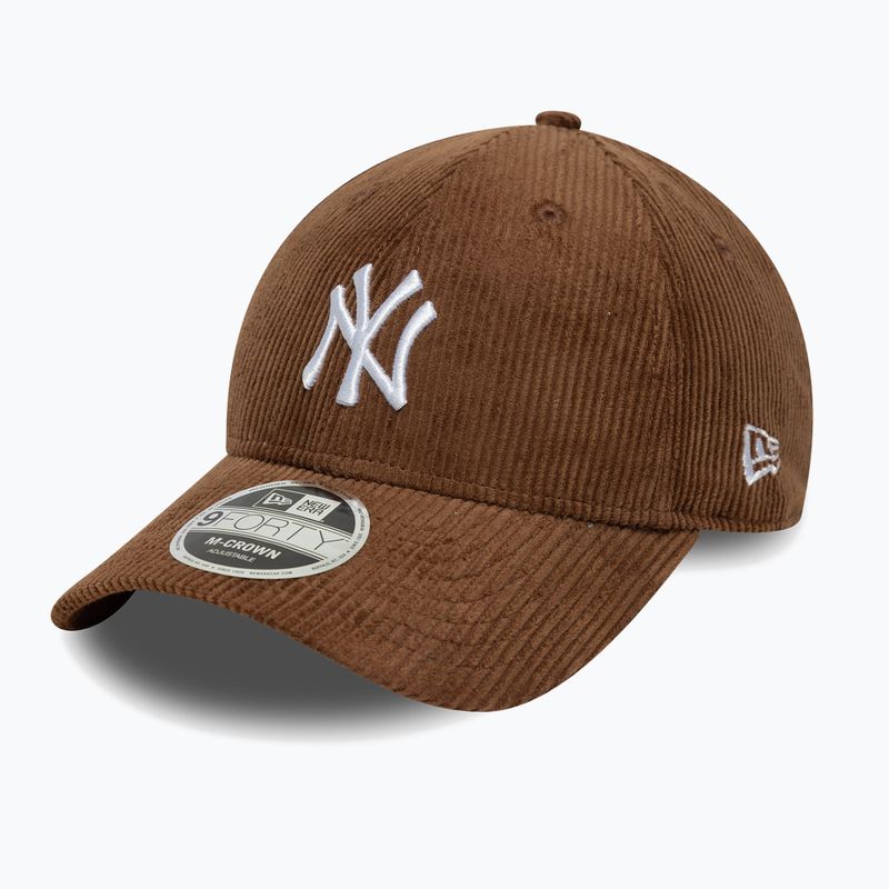 Kšiltovka New Era Cord 9Forty Mcrown New York Yankees dark auburn/dark autumn 3