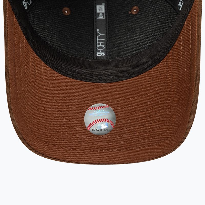 Kšiltovka New Era Cord 9Forty Mcrown New York Yankees dark auburn/dark autumn 5