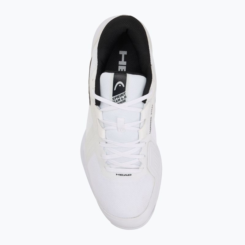 Boty na squash HEAD Sprint Team 4.0 Indoor white/black 5