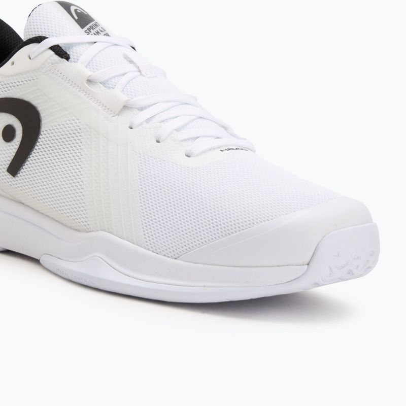 Boty na squash HEAD Sprint Team 4.0 Indoor white/black 7