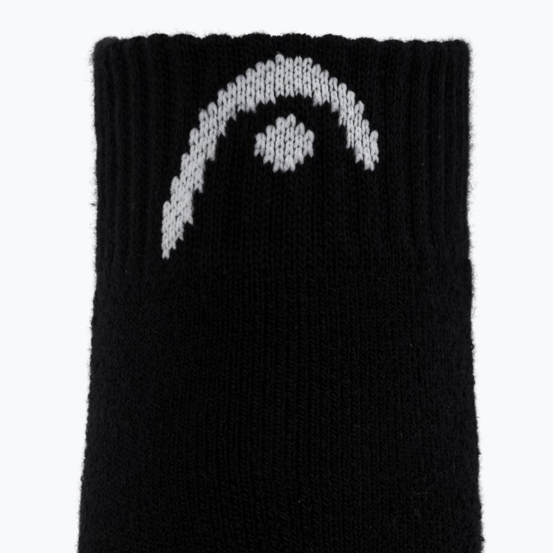 Ponožky HEAD Tennis 2P Performance Quarter 2 pairs black 3