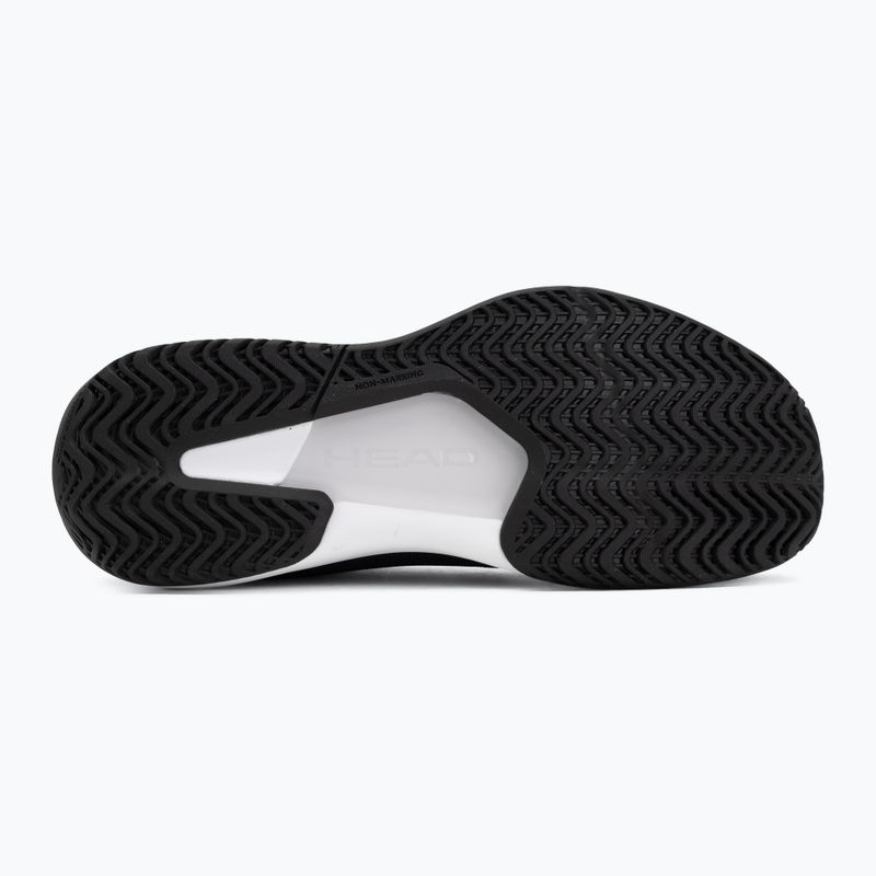 Pánské tenisové boty HEAD Revolt Court 5.0 black/white 4