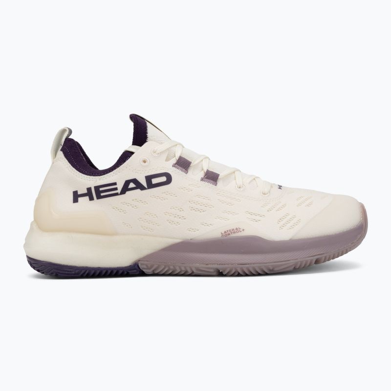 Dámské boty na padel HEAD Motion Pro 1.5 chalk white/purple 2