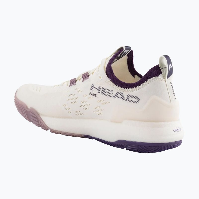 Dámské boty na padel HEAD Motion Pro 1.5 chalk white/purple 2