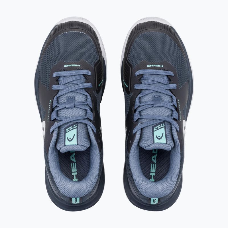 Dětské tenisové boty HEAD Sprint Pro 4.0 Jr red/dark red 4