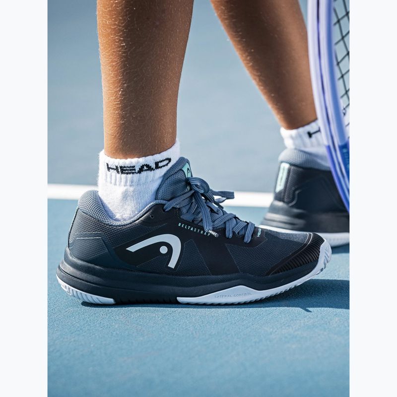 Dětské tenisové boty HEAD Sprint Pro 4.0 Jr red/dark red 5