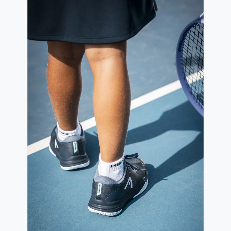 Dětské tenisové boty HEAD Sprint Pro 4.0 Jr red/dark red 6