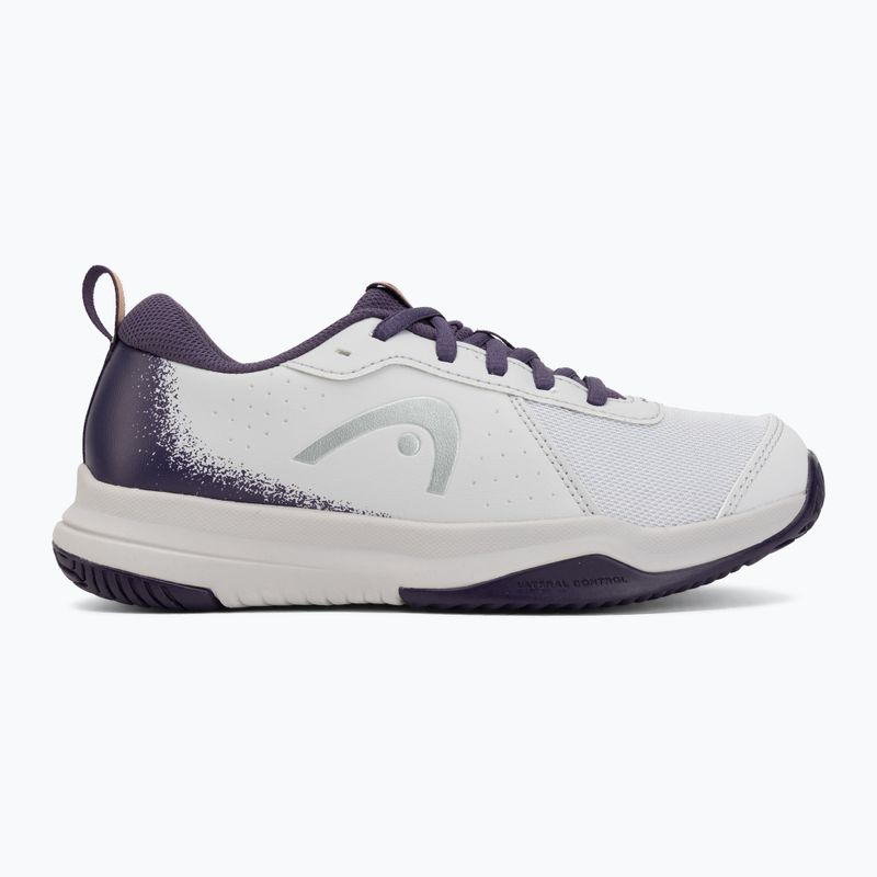 Dětské tenisové boty HEAD Sprint Court 4.0 light grey/purple 2