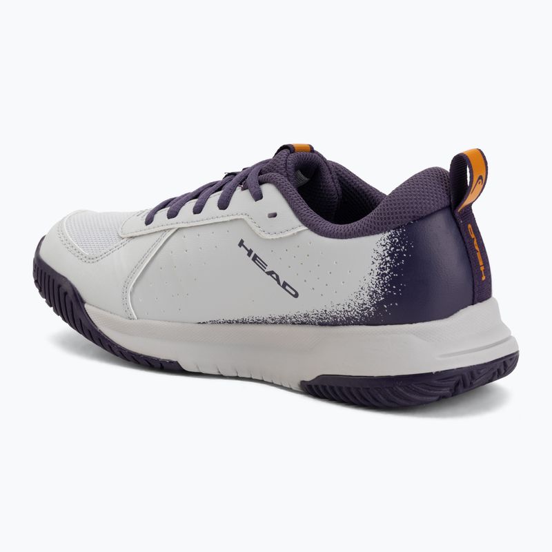 Dětské tenisové boty HEAD Sprint Court 4.0 light grey/purple 3