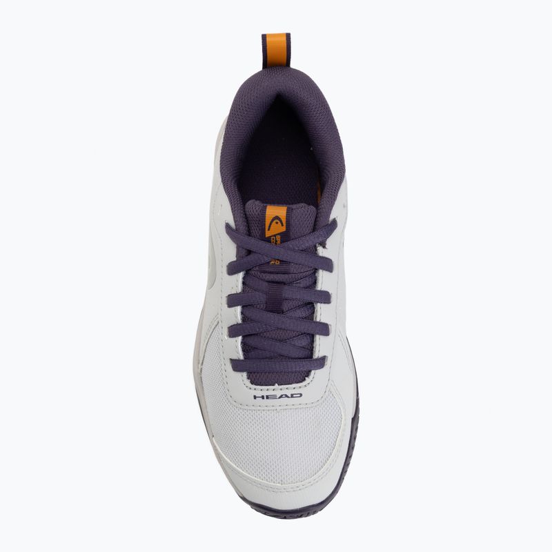 Dětské tenisové boty HEAD Sprint Court 4.0 light grey/purple 5