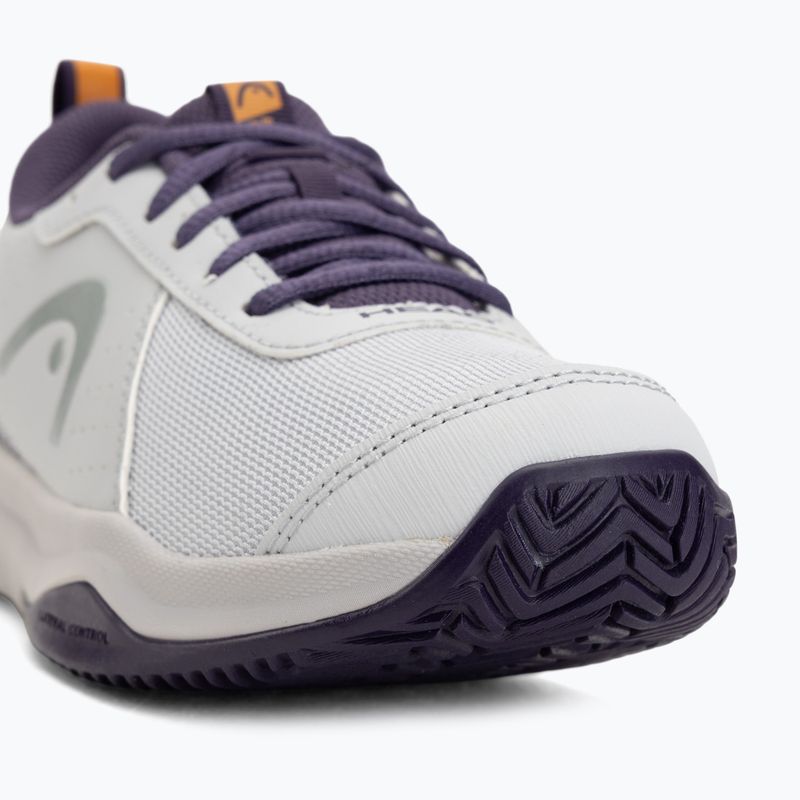 Dětské tenisové boty HEAD Sprint Court 4.0 light grey/purple 7