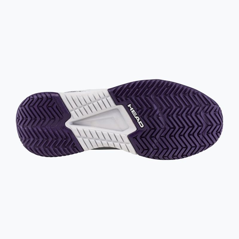 Dětské tenisové boty HEAD Sprint Court 4.0 light grey/purple 3
