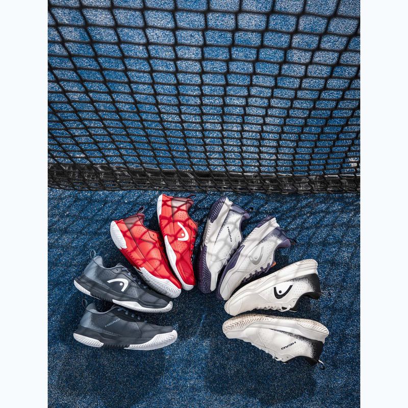 Dětské tenisové boty HEAD Sprint Court 4.0 light grey/purple 5