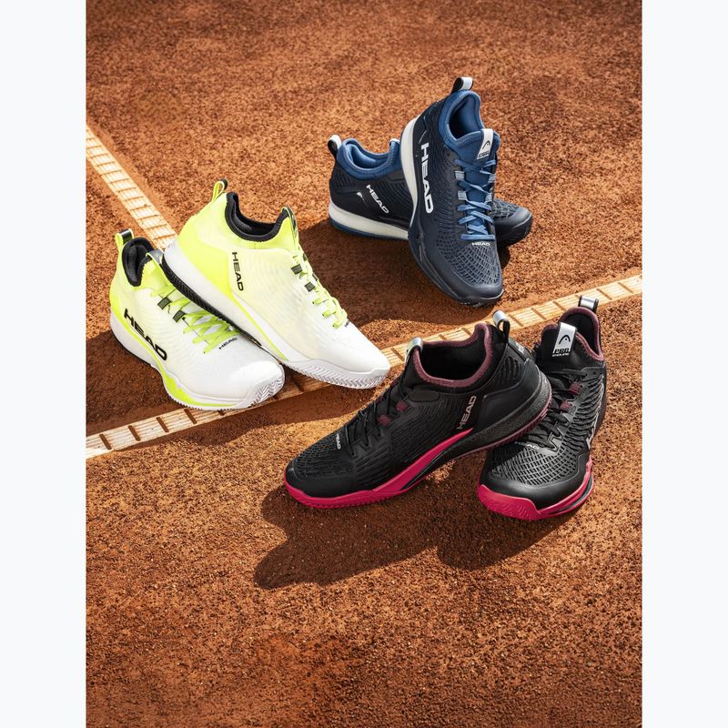 Pánské tenisové boty HEAD Endure Pro Clay black/red 5