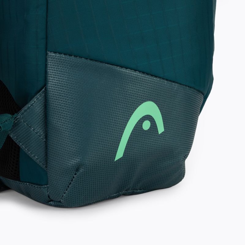 Tenisový batoh HEAD Tour Racqpack green 8