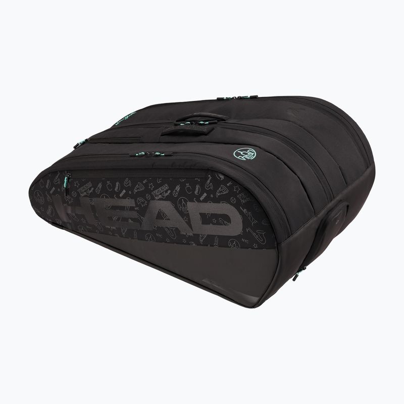 Tenisová taška HEAD Tour Racquet Bag XL Neon 2025 75 l black/blue 2