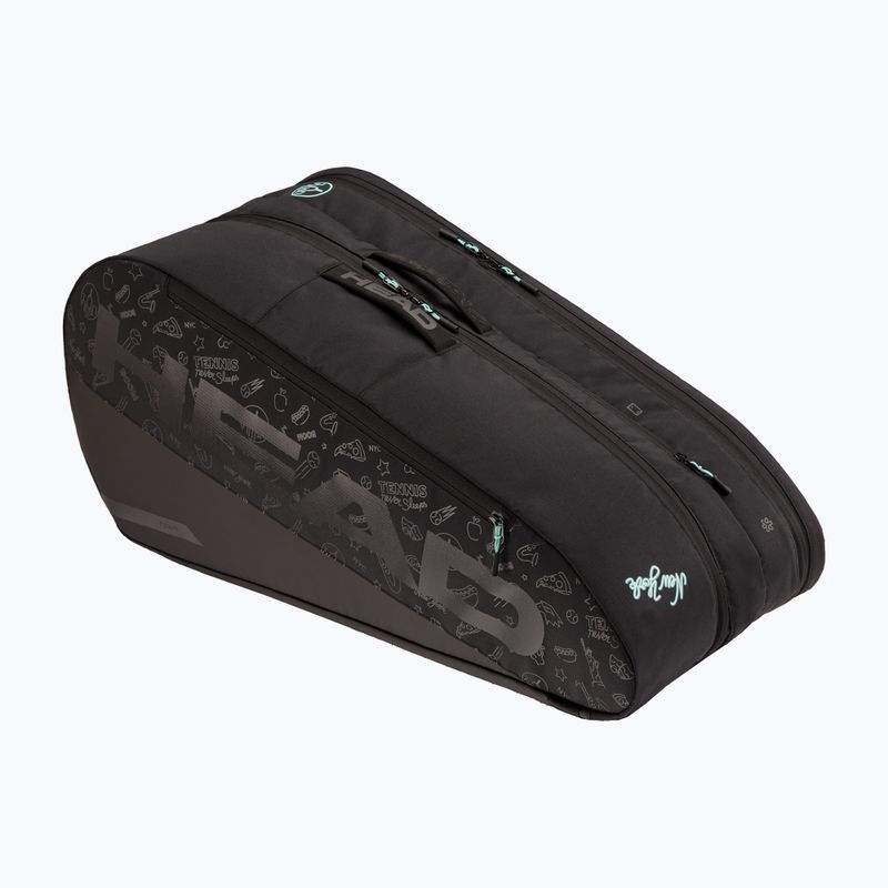 Tenisová taška HEAD Tour Racquet Bag L Neon 2025 65 l black/blue