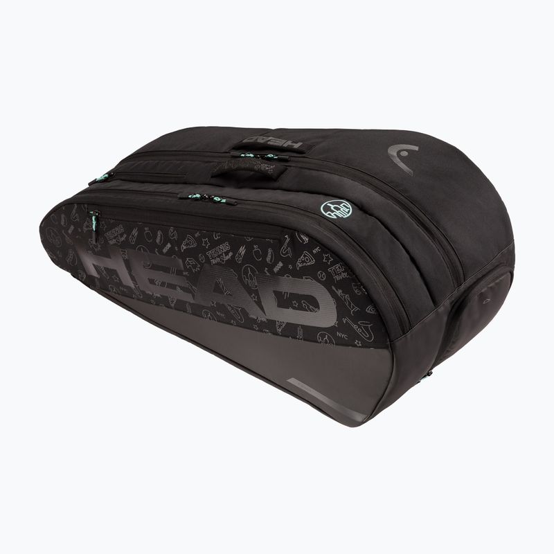 Tenisová taška HEAD Tour Racquet Bag L Neon 2025 65 l black/blue 2