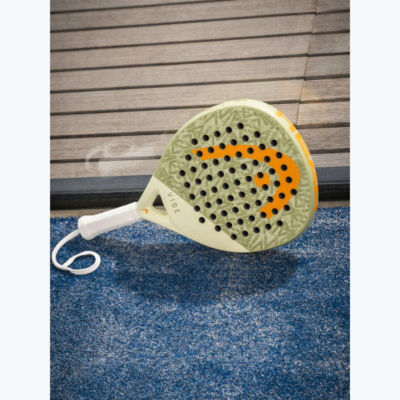 Pálka na padel HEAD Vibe 2026 green/orange 9