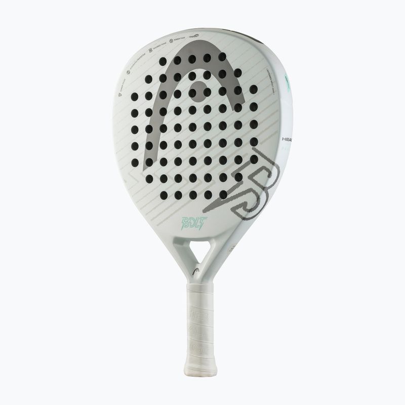 Pálka na padel HEAD Bolt 2026 white/grey 2