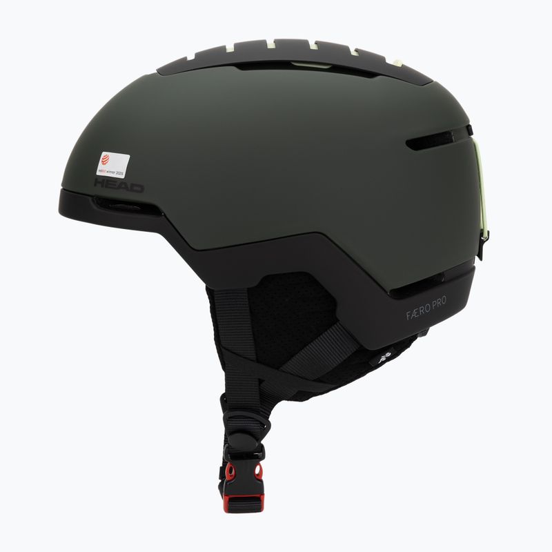 Lyžařská helma HEAD Faero Pro deep green 3