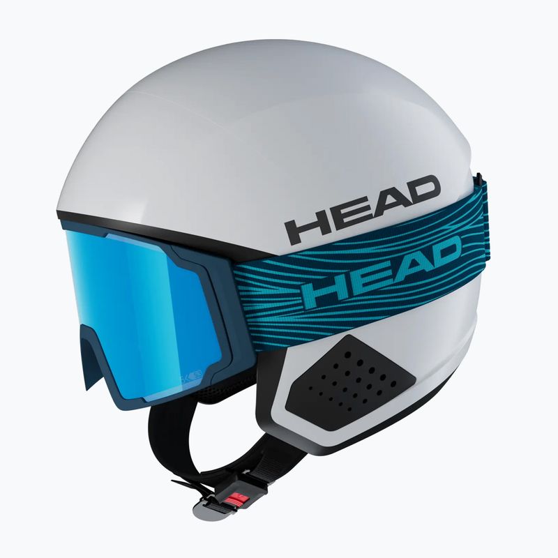 Lyžařské brýle HEAD Neves Pro 5k Race blue/petrol/blue/chrome/orange 2