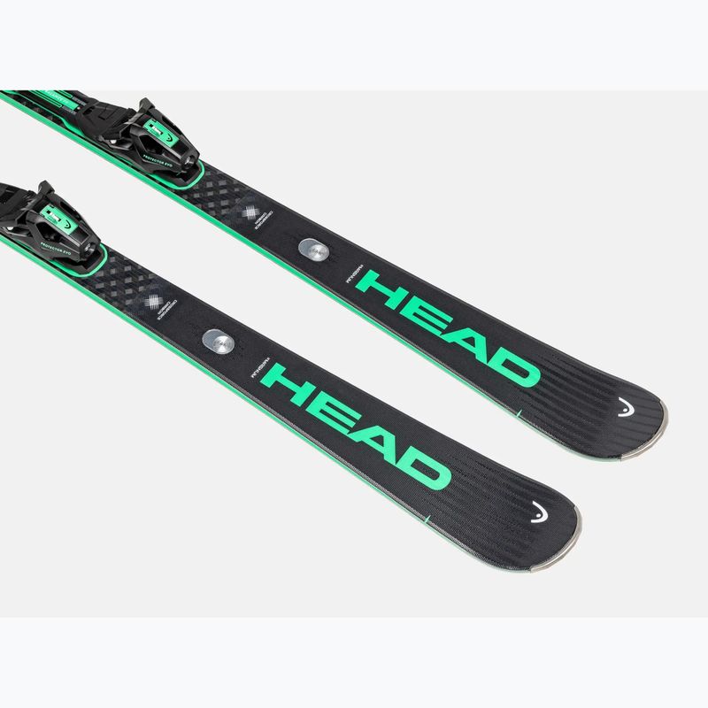 Sjezdové lyže + vázání HEAD Supershape e-Magnum SW BB-PR + Protector Evo PR 13 GW black/green 3