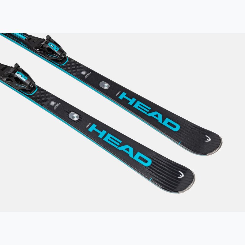 Sjezdové lyže + vázání HEAD Supershape e-Speed SW BB-PR + Protector Evo PR 13 GW black/blue 3